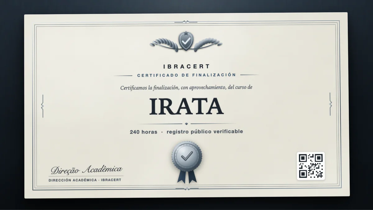 Portada del curso IRATA