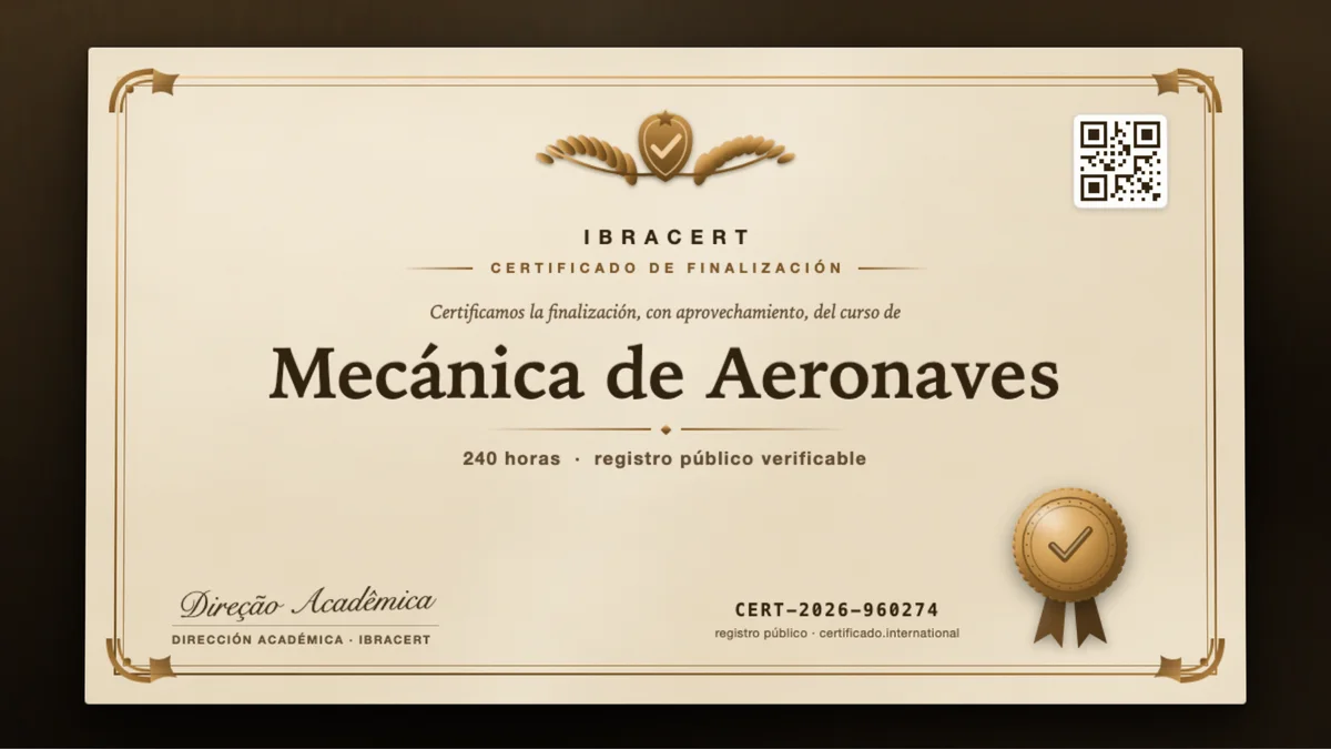 Portada del curso Mecánica de Aeronaves