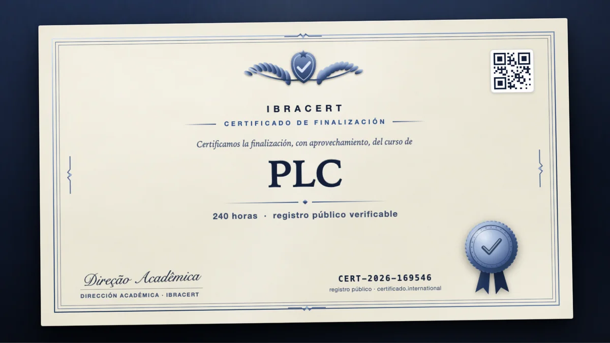 Portada del curso PLC