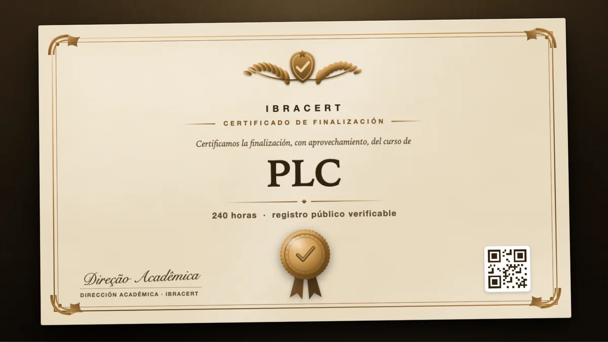 Portada del curso PLC