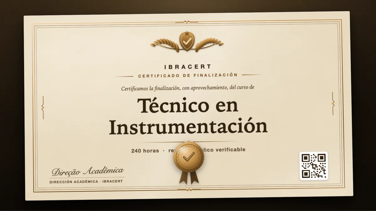 Portada del curso Técnico en Instrumentación