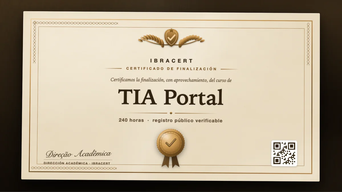 Portada del curso TIA Portal