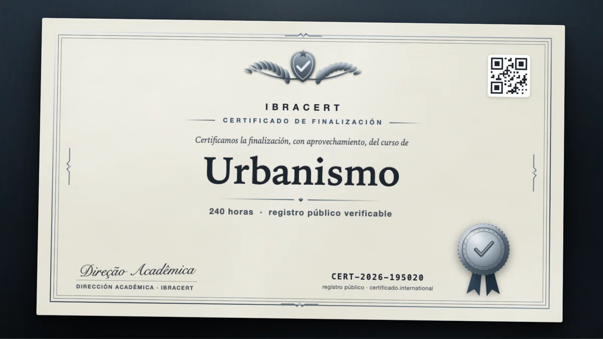 Portada del curso Urbanismo