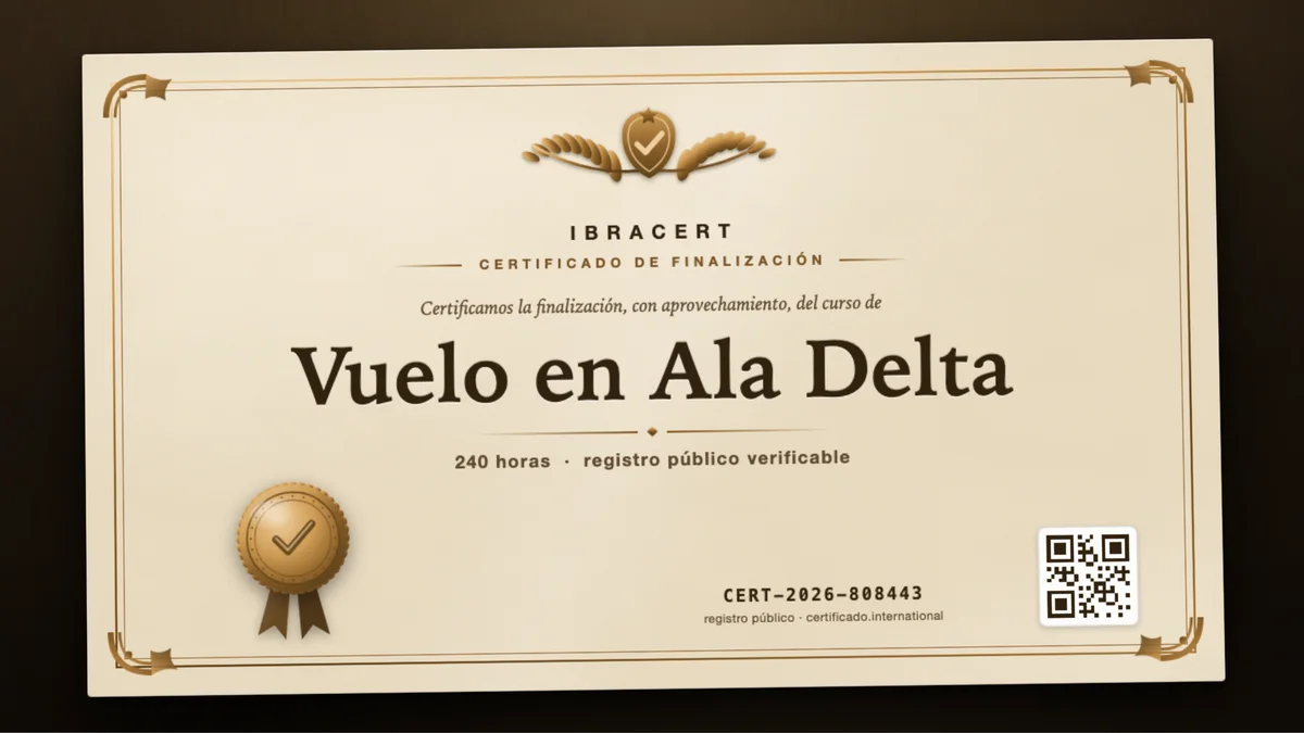 Portada del curso Vuelo en Ala Delta