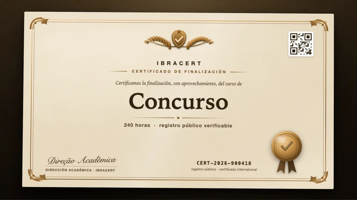 Portada del curso Concurso