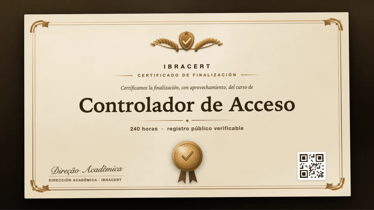 Portada del curso Controlador de Acceso