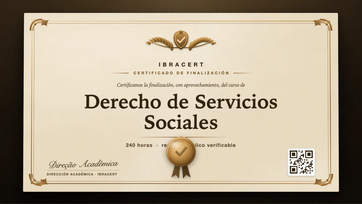 Portada del curso Derecho de Servicios Sociales