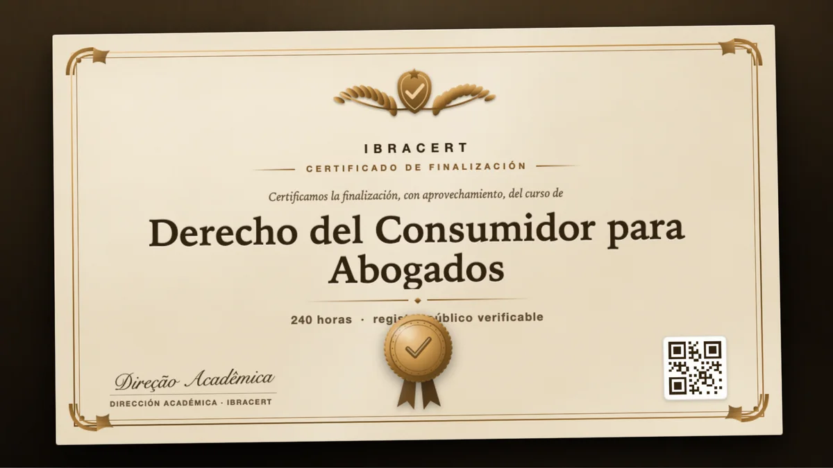 Portada del curso Derecho del Consumidor para Abogados