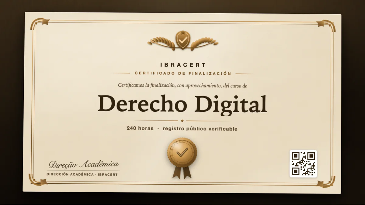 Portada del curso Derecho Digital