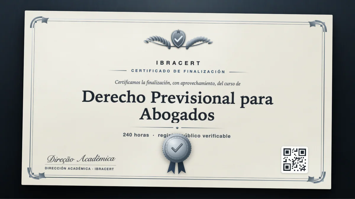 Portada del curso Derecho Previsional para Abogados