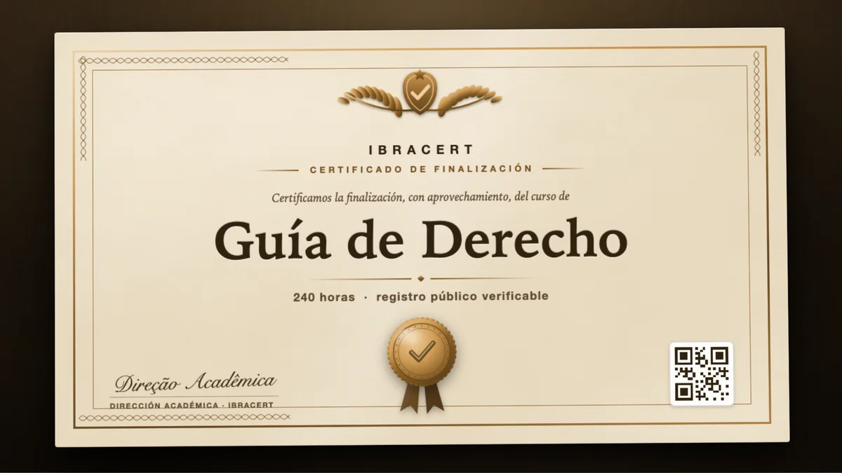 Portada del curso Guía de Derecho
