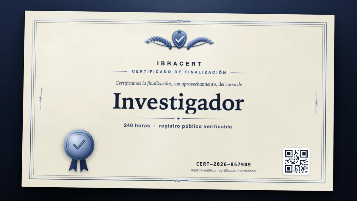 Portada del curso Investigador