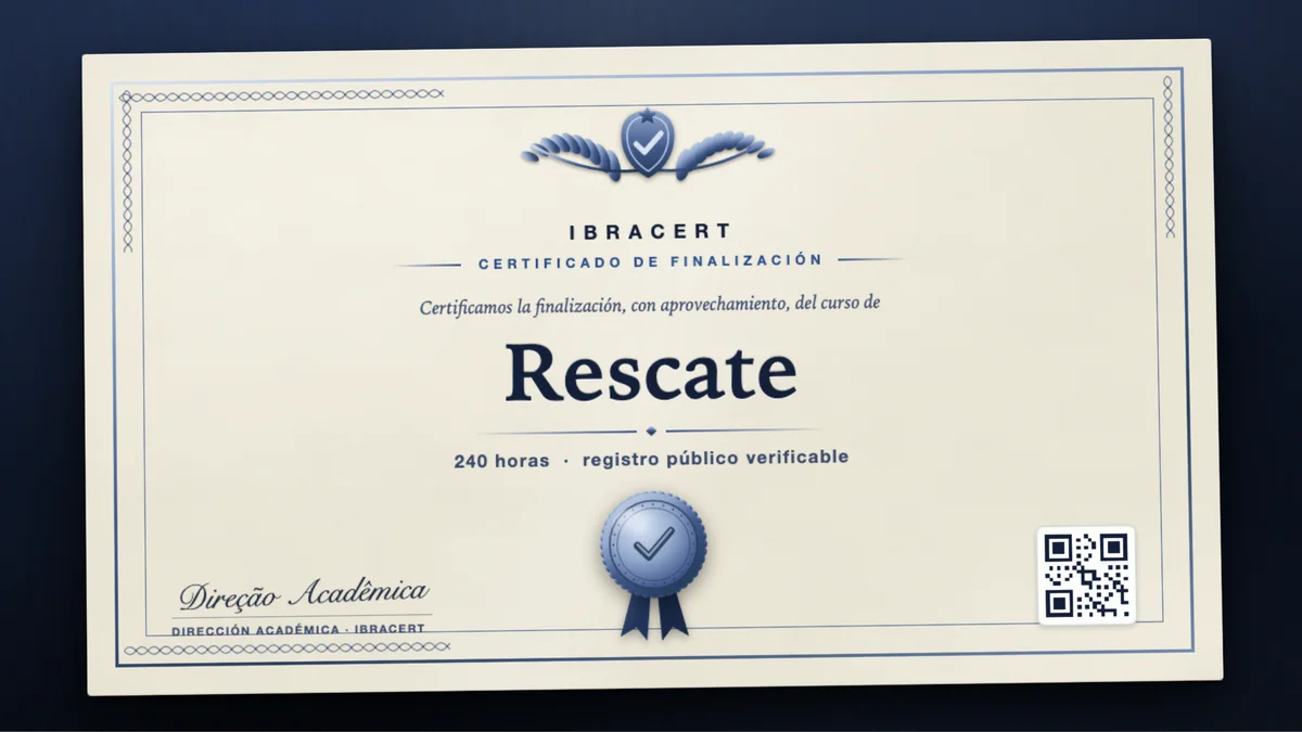 Portada del curso Rescate