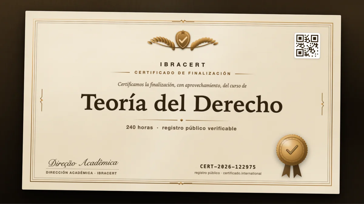 Portada del curso Teoría del Derecho