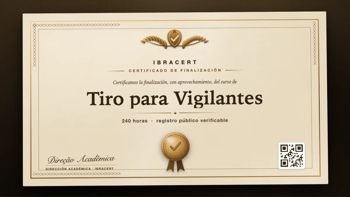 Portada del curso Tiro para Vigilantes