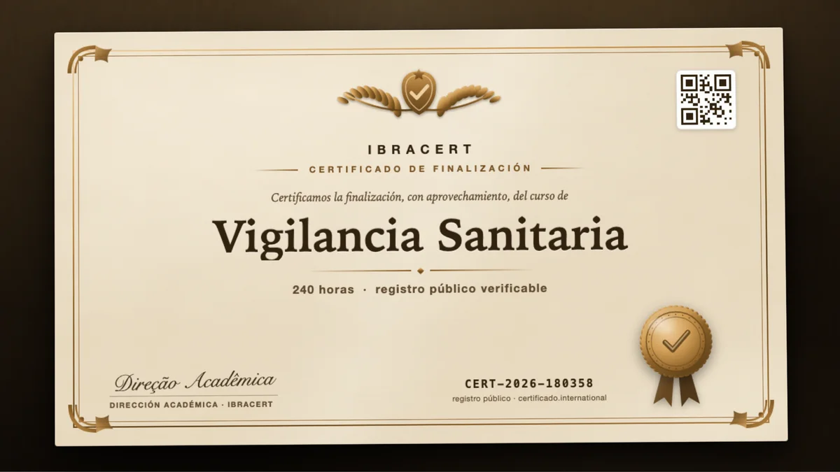 Portada del curso Vigilancia Sanitaria