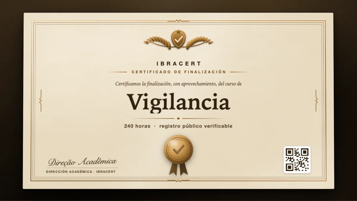 Portada del curso Vigilancia