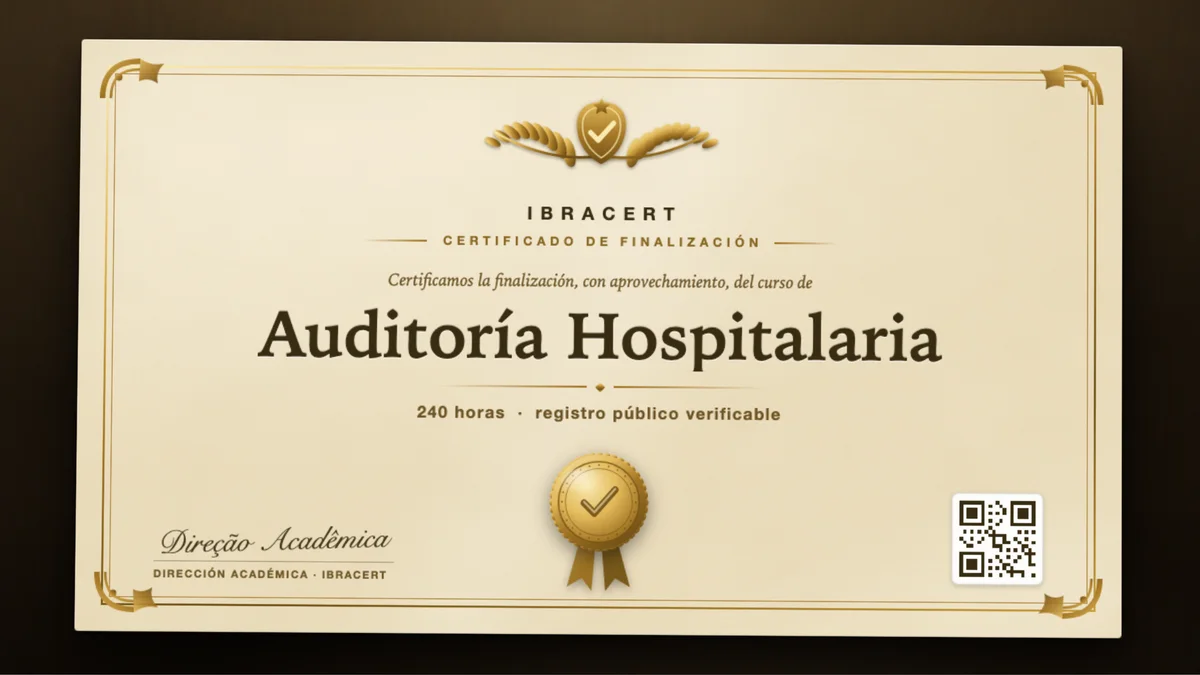 Portada del curso Auditoría Hospitalaria