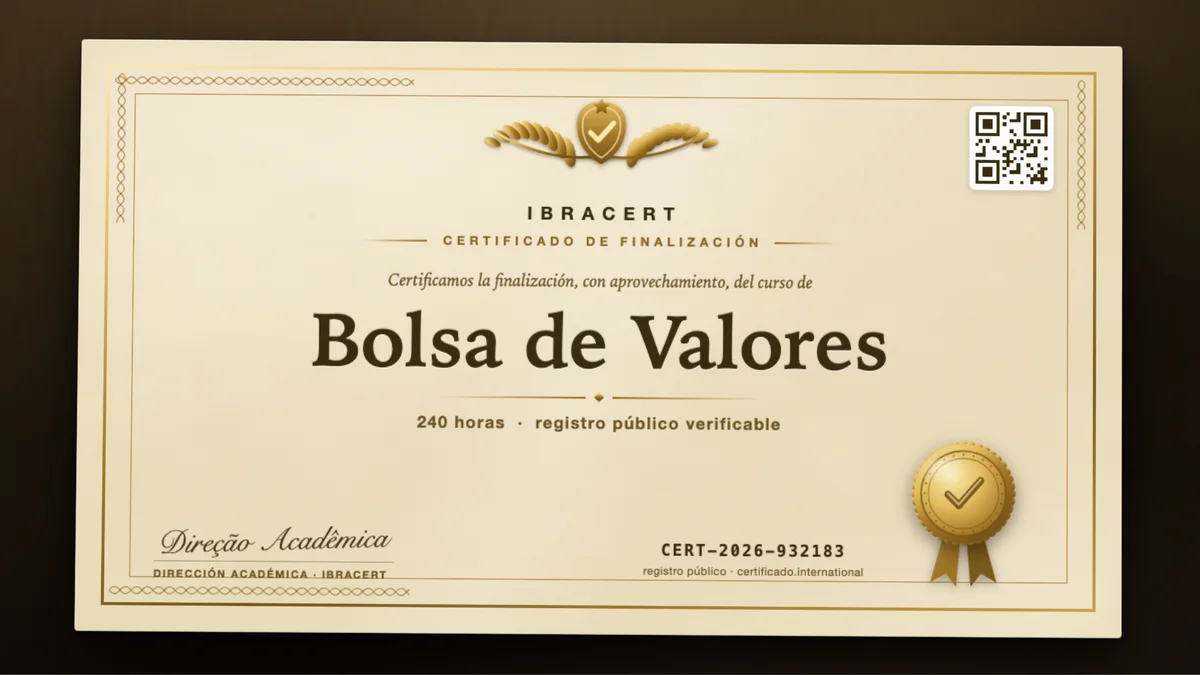 Portada del curso Bolsa de Valores