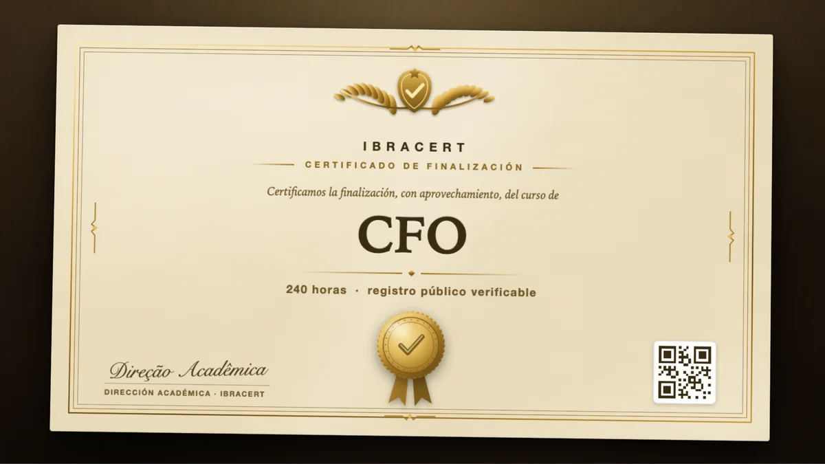 Portada del curso CFO