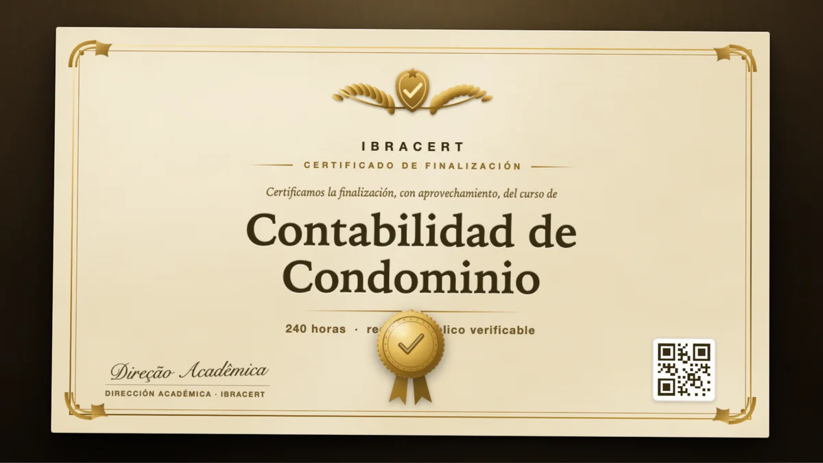 Portada del curso Contabilidad de Condominio