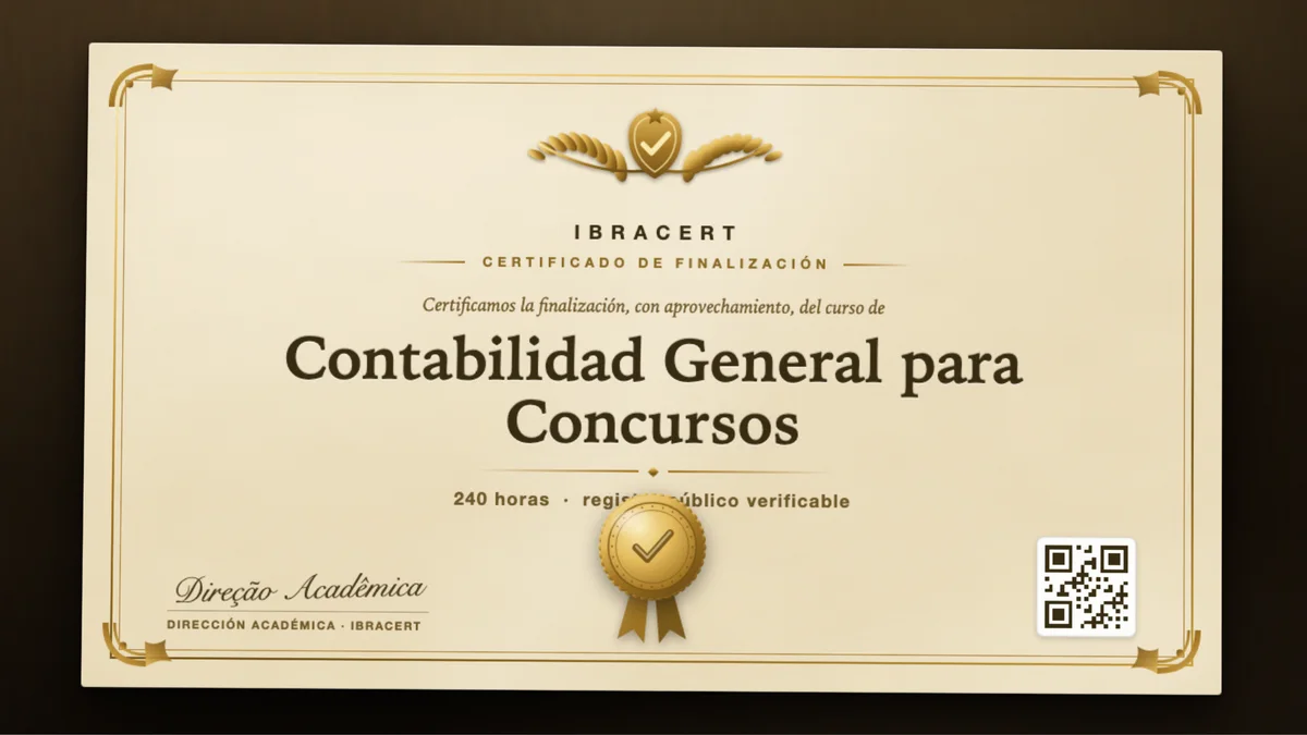 Portada del curso Contabilidad General para Concursos