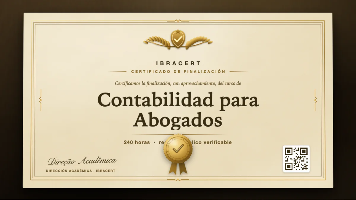 Portada del curso Contabilidad para Abogados