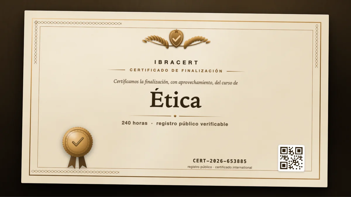 Portada del curso Ética