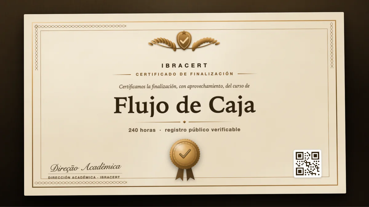 Portada del curso Flujo de Caja