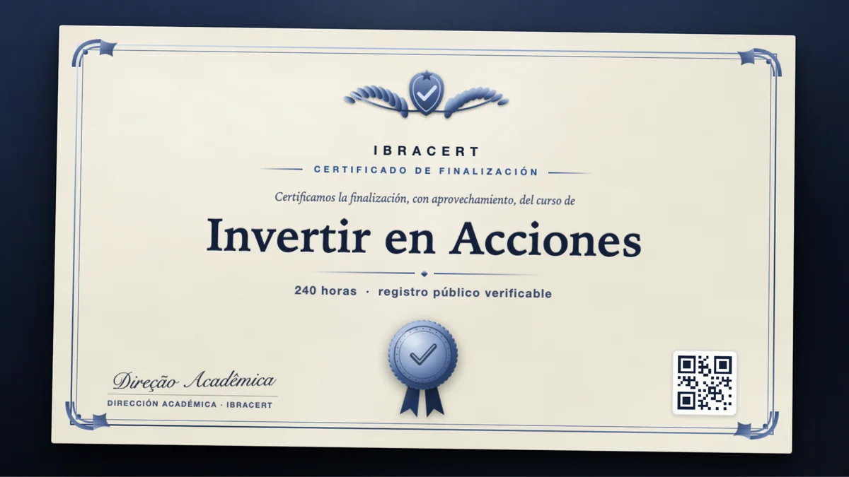 Portada del curso Invertir en Acciones