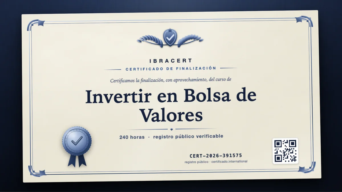 Portada del curso Invertir en Bolsa de Valores