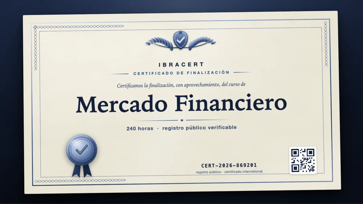 Portada del curso Mercado Financiero