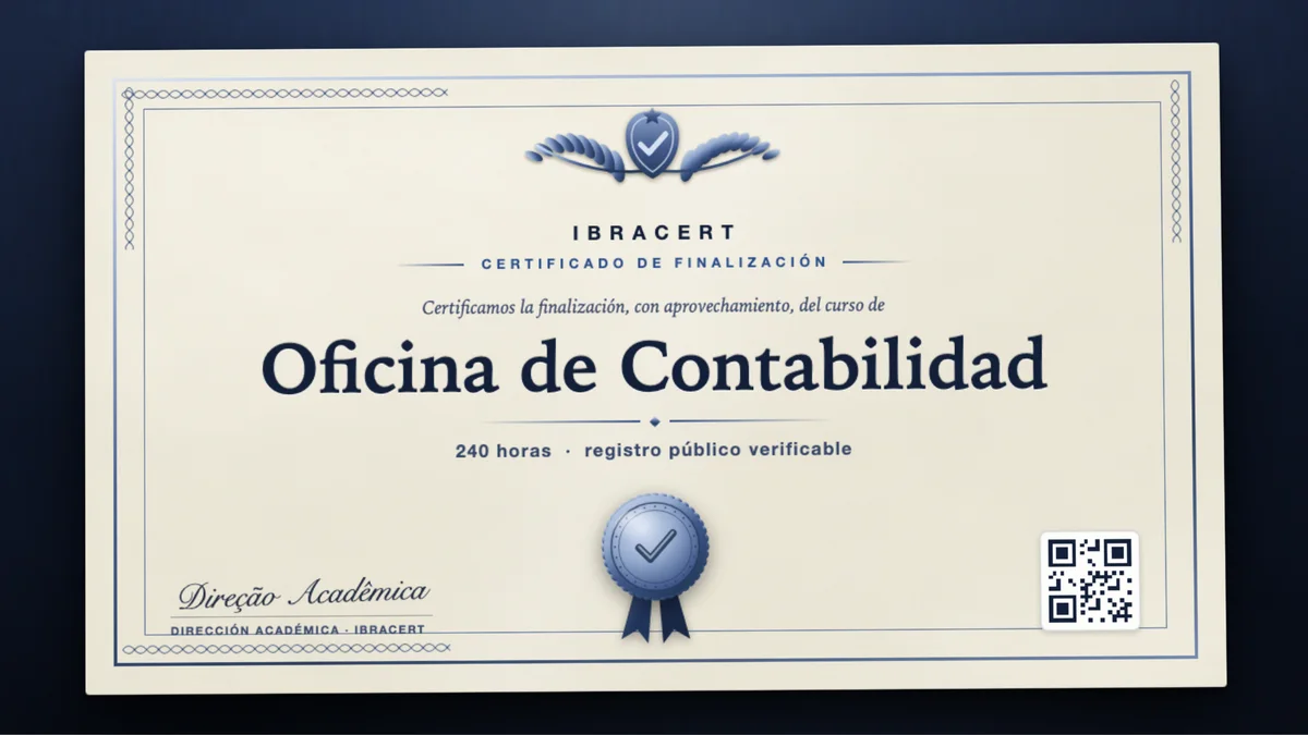 Portada del curso Oficina de Contabilidad