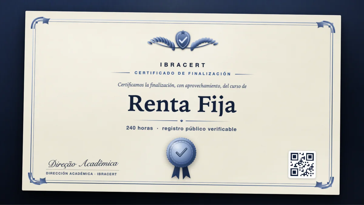 Portada del curso Renta Fija