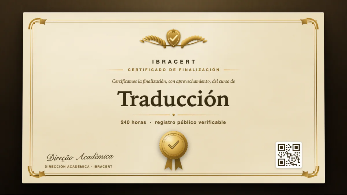 Portada del curso Traducción