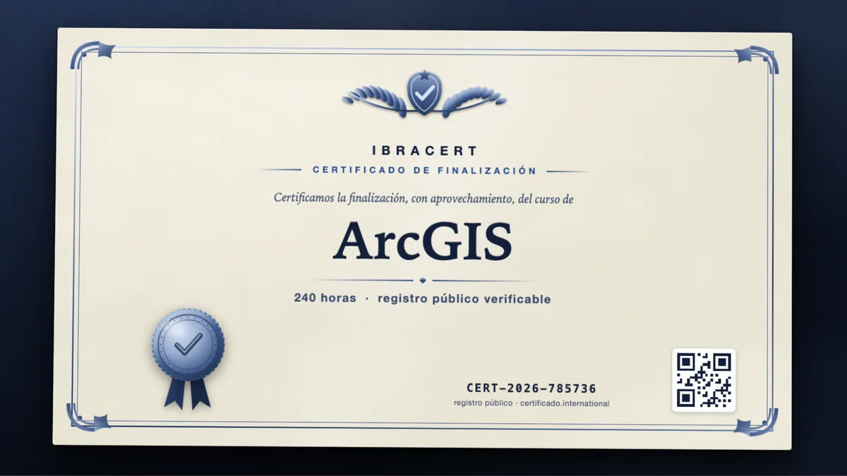 Portada del curso ArcGIS