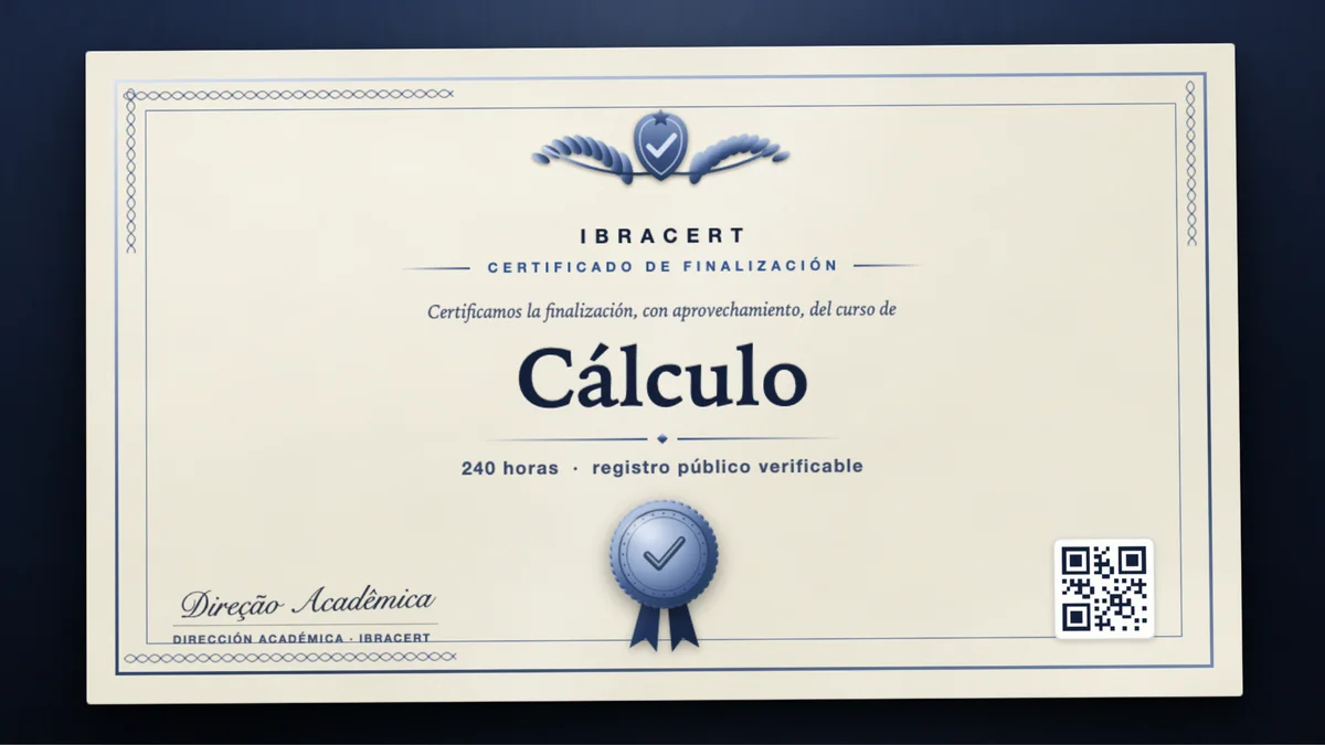 Portada del curso Cálculo