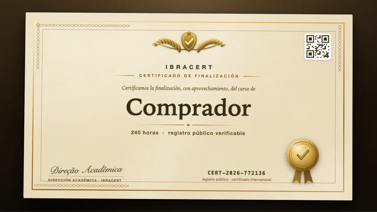 Portada del curso Comprador
