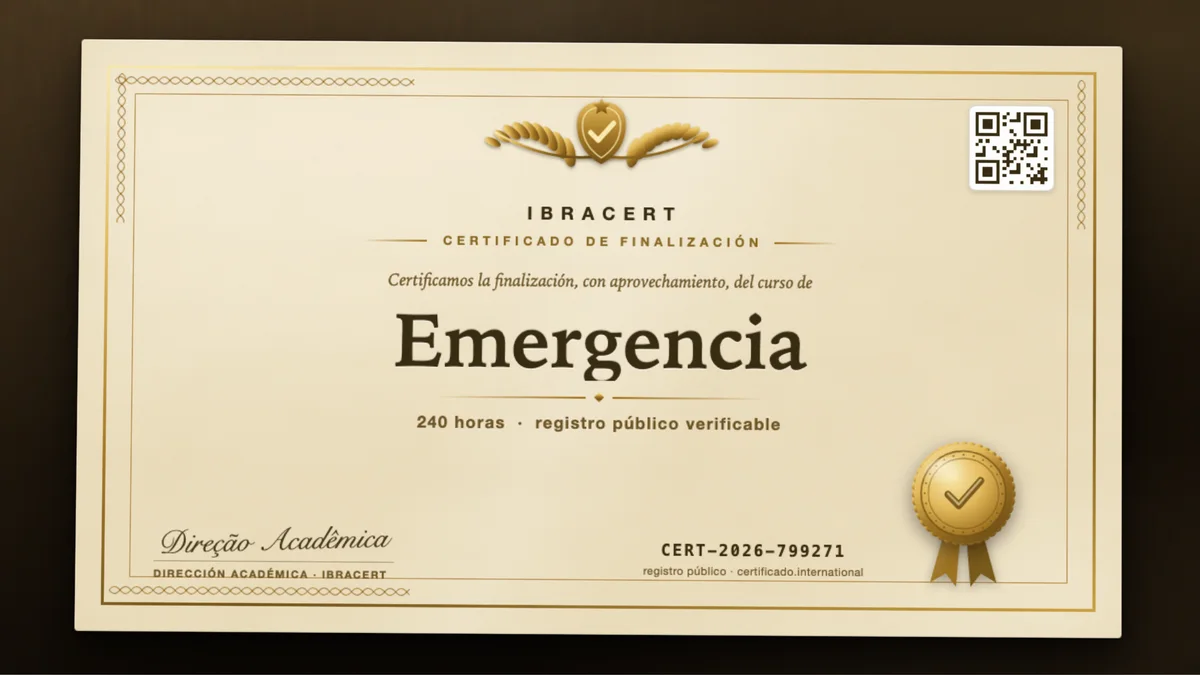 Portada del curso Emergencia