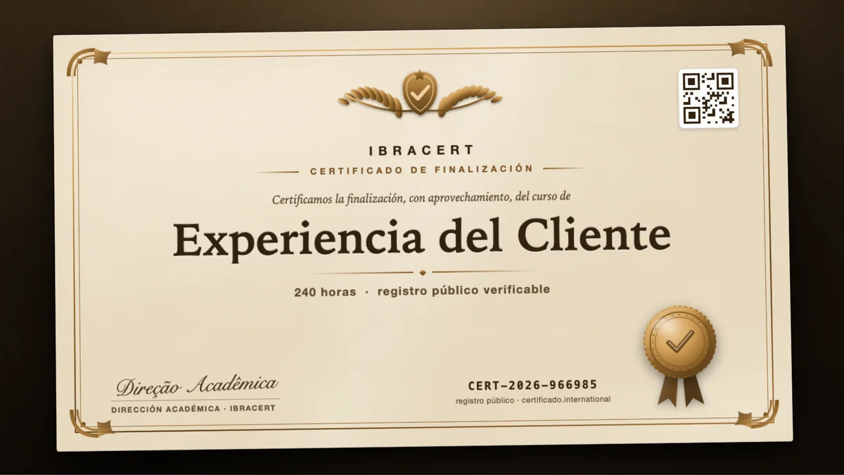 Portada del curso Experiencia del Cliente