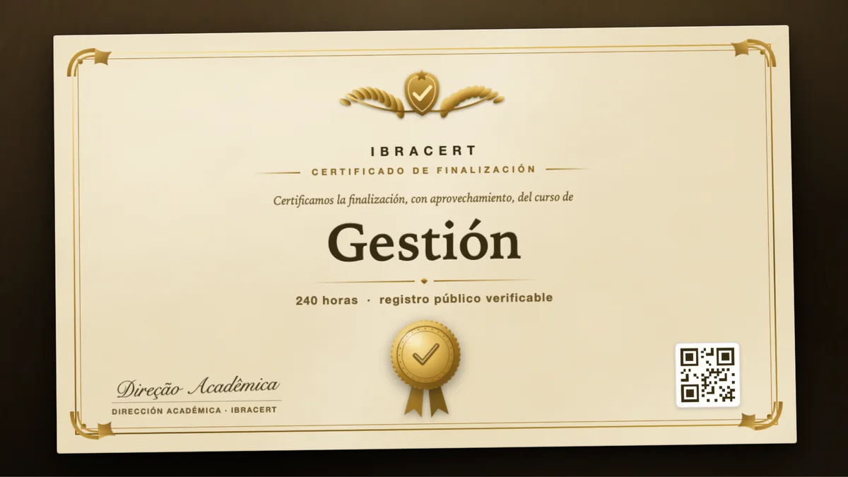 Portada del curso Gestión