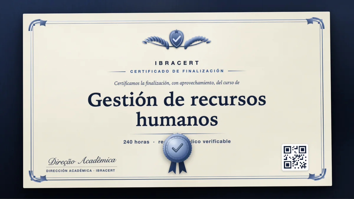 Portada del curso Gestión de recursos humanos