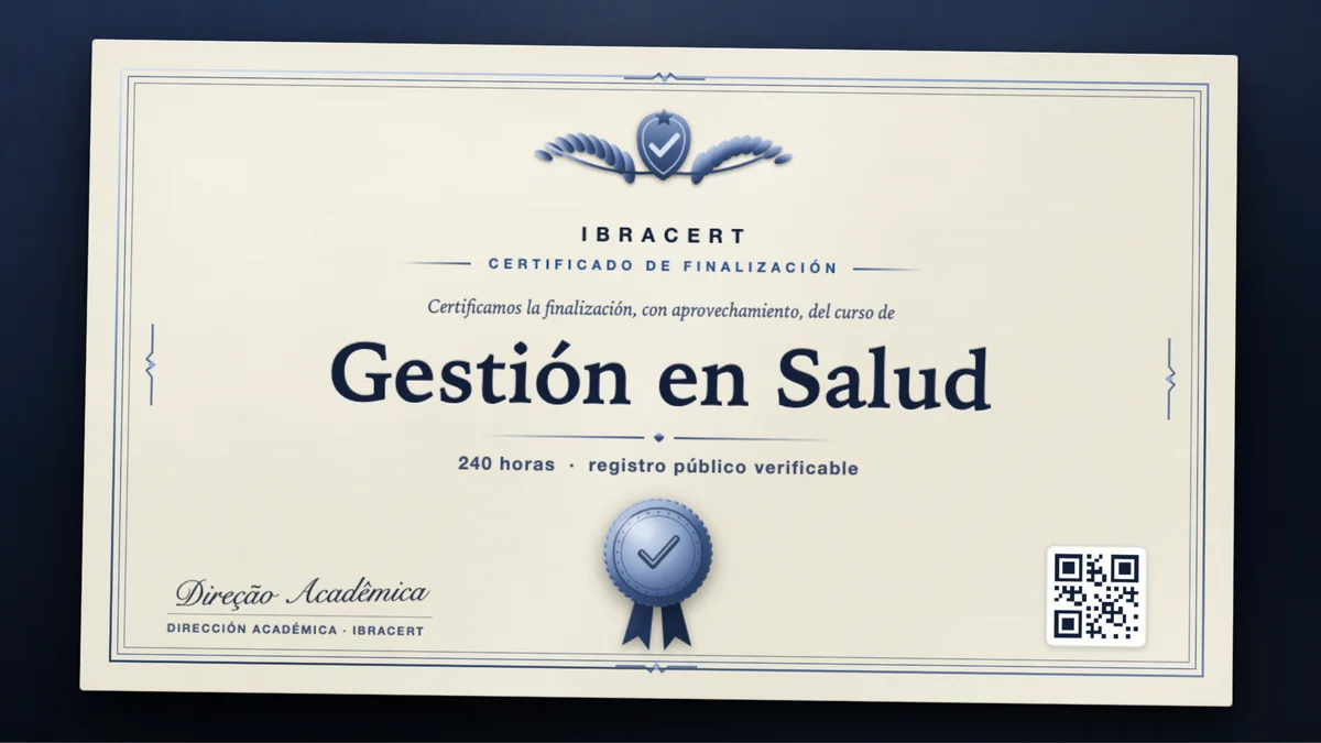 Portada del curso Gestión en Salud