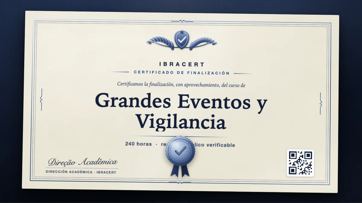 Portada del curso Grandes Eventos y Vigilancia