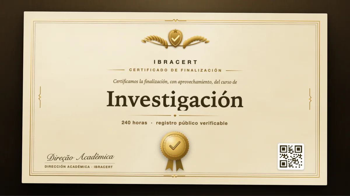 Portada del curso Investigación