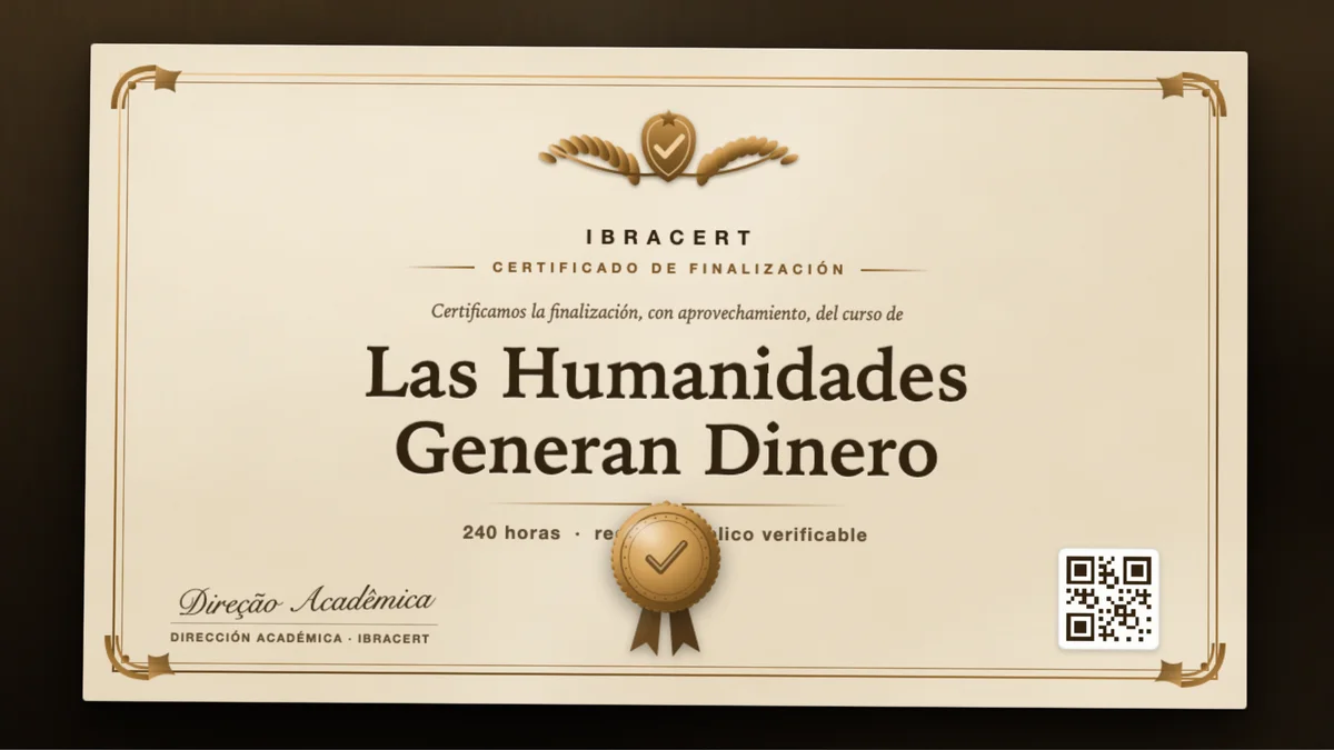 Portada del curso Las Humanidades Generan Dinero