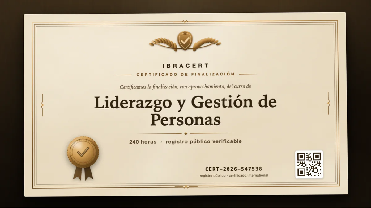 Portada del curso Liderazgo y Gestión de Personas