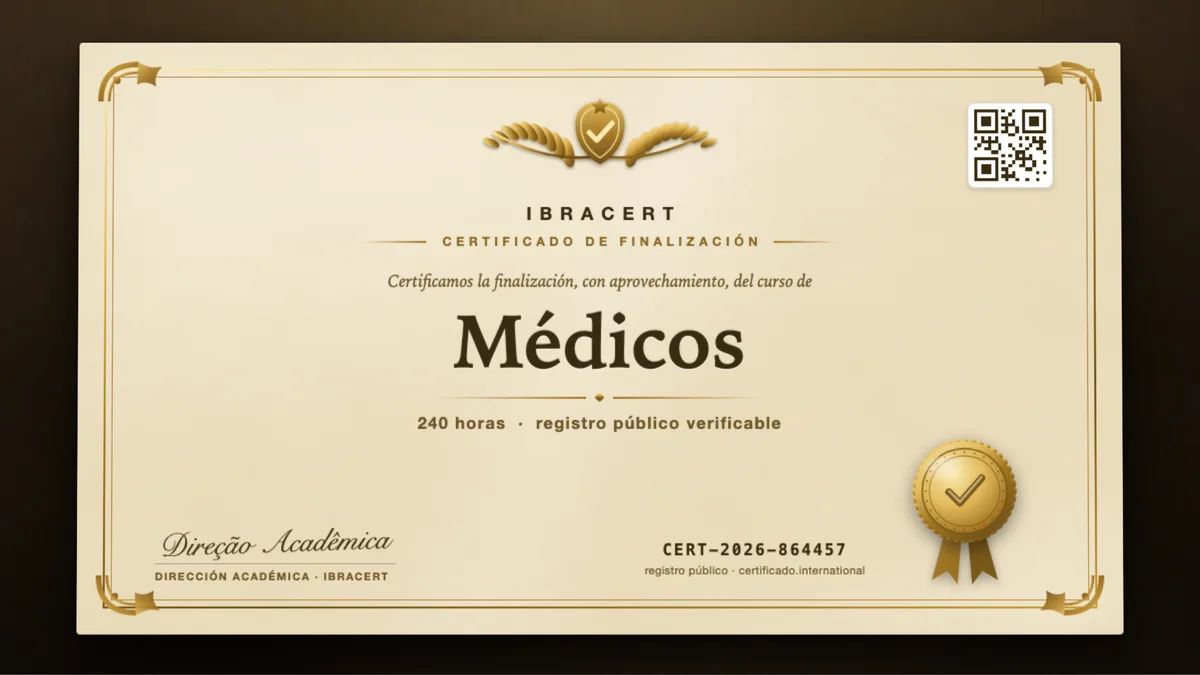 Portada del curso Médicos