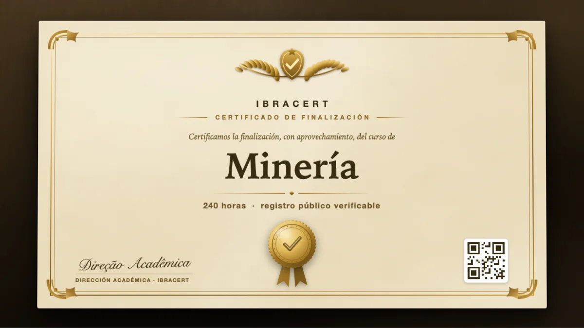 Portada del curso Minería