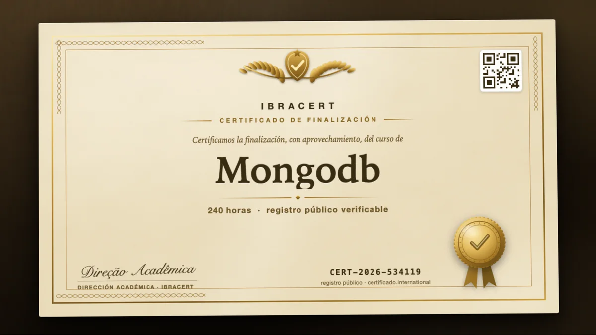 Portada del curso Mongodb